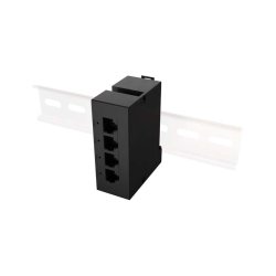 SWITCH POE EXTENDER DIN-FE4-AT-30W 1XIN 3XOUT FAST ETHERNET DIN RAIL AT 30W METAL CLIPS LANBERG