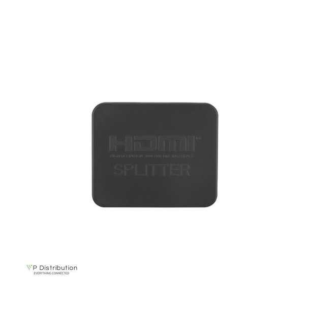 SPLITTER VIDEO LANBERG HDMI->2X HDMI 4K + USB-C PORT BLACK
