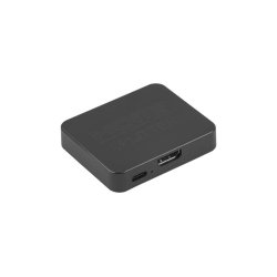 SPLITTER VIDEO LANBERG HDMI->2X HDMI 4K + USB-C PORT BLACK