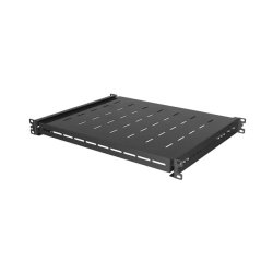 SLIDING SHELF FOR 19" RACK CABINETS 350MM BLACK LANBERG (1U/445X350MM, LOAD CAPACITY UP TO 35KG)