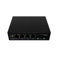 SWITCH LANBERG LIGHT INDUSTRIALPOE 1XBT 3XAT 2XSFP DIN UNMANAGMENT GIGABIT ETHERNET