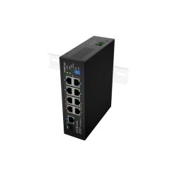 SWITCH LANBERG ILFE-8P-1GE-1S-120 POE 4XBT 4XAT SFP/ETH DIN UNMANAGMENT FAST ETHERNET