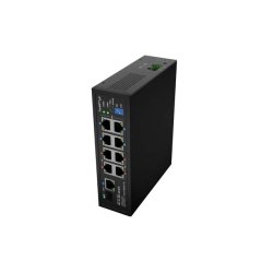 SWITCH LANBERG ILFE-8P-1GE-1S-120 POE 4XBT 4XAT SFP/ETH DIN UNMANAGMENT FAST ETHERNET