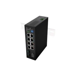 SWITCH LANBERG ILGE-8P-2S-120 POE 4XBT 4XAT 2XSFP DIN UNMANAGMENT GIGABIT ETHERNET