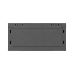 RACK CABINET 19" WALL-MOUNT 4U/600X450 (FLAT PACK) WITH METAL DOOR BLACK LANBERG