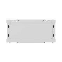 RACK CABINET 19" WALL-MOUNT 4U/600X450 (FLAT PACK) WITH METAL DOOR GREY LANBERG