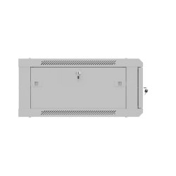 RACK CABINET 19" WALL-MOUNT 4U/600X600 (FLAT PACK) WITH METAL DOOR GREY LANBERG