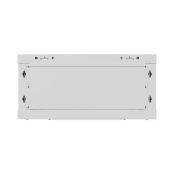 RACK CABINET 19" WALL-MOUNT 4U/600X600 (FLAT PACK) WITH PERFORATED DOOR GREY LANBERG