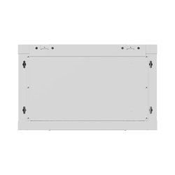RACK CABINET 19" WALL-MOUNT 6U/600X600 (FLAT PACK) WITH PERFORATED DOOR GREY LANBERG