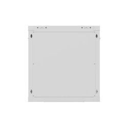 RACK CABINET 19" WALL-MOUNT 12U/600X600 (FLAT PACK) WITH PERFORATED DOOR GREY LANBERG