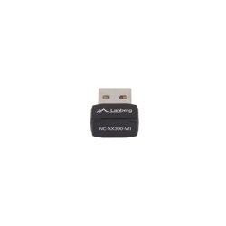 USB ADAPTER WIRELESS NETWORK CARD LANBERG NC-AX300-WI AX300 1X INTERNAL ANTENNA