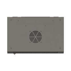 RACK CABINET 19" WALL-MOUNT 12U/540X350 (FLAT PACK) WITH GLASS DOOR BLACK LANBERG