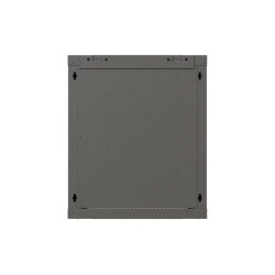 RACK CABINET 19" WALL-MOUNT 12U/540X350 (FLAT PACK) WITH GLASS DOOR BLACK LANBERG