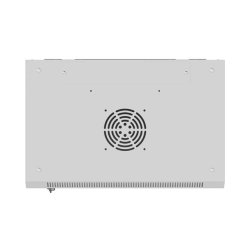 RACK CABINET 19" WALL-MOUNT 12U/540X350 (FLAT PACK) WITH GLASS DOOR GREY LANBERG