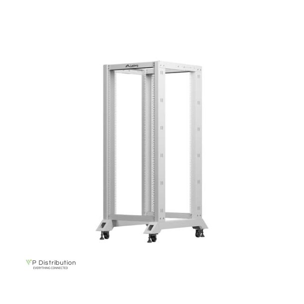 OPEN RACK 19" 27U 600X800 GREY LANBERG