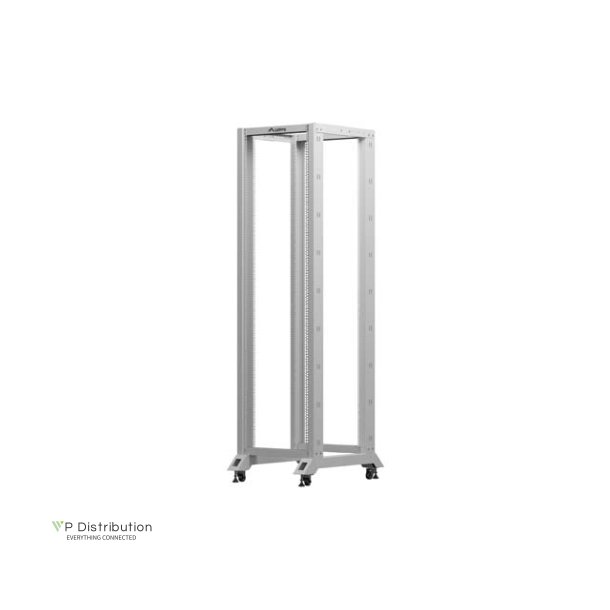 OPEN RACK 19" 42U 600X800 GREY LANBERG