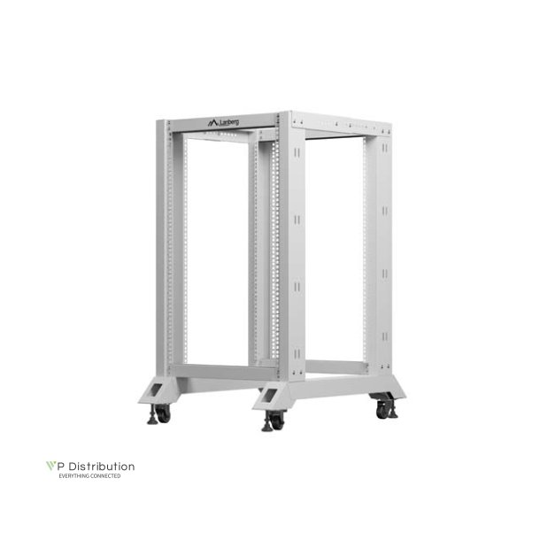 OPEN RACK 19" 18U 600X800 GREY LANBERG