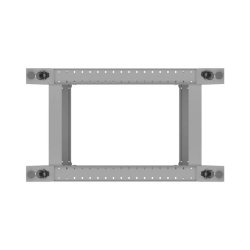 OPEN RACK 19" 42U 600X1000 GREY LANBERG