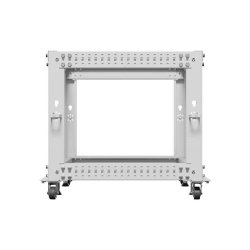 OPEN RACK 19" 9U 600X600-1100 ADJUSTABLE GREY LANBERG