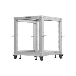 OPEN RACK 19" 12U 600X600-1100 ADJUSTABLE GREY LANBERG