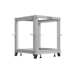 OPEN RACK 19" 12U 600X600-1100 ADJUSTABLE GREY LANBERG