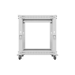 OPEN RACK 19" 12U 600X600-1100 ADJUSTABLE GREY LANBERG
