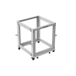 OPEN RACK 19" 12U 600X600-1100 ADJUSTABLE GREY LANBERG
