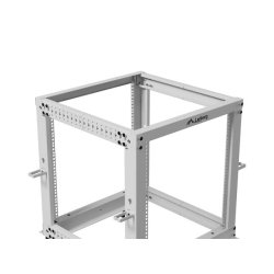 OPEN RACK 19" 12U 600X600-1100 ADJUSTABLE GREY LANBERG