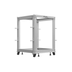 OPEN RACK 19" 15U 600X600-1100 ADJUSTABLE GREY LANBERG
