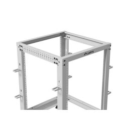 OPEN RACK 19" 15U 600X600-1100 ADJUSTABLE GREY LANBERG
