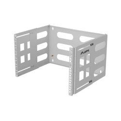 FOLDING BRACKET WALL-MOUNT 19" 6U 497X400/240 GREY LANBERG
