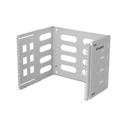 FOLDING BRACKET WALL-MOUNT 19" 8U 497X400/240 GREY LANBERG