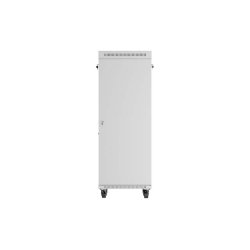 RACK CABINET 19" FREE-STANDING 32U/600X600 (FLAT PACK) WITH GLASS DOOR LCD GREY LANBERG V2