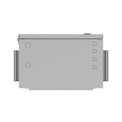 RACK CABINET 10" WALL/POLE-MOUNT IP55 HERMETIC 320X220X300 GREY LANBERG (ASSEMBLED)