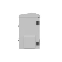 RACK CABINET 10" WALL/POLE-MOUNT IP55 HERMETIC 320X220X400 GREY LANBERG (ASSEMBLED)