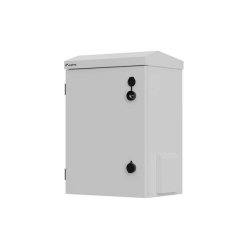 RACK CABINET 10" WALL/POLE-MOUNT IP55 HERMETIC 340X250X500 GREY LANBERG (ASSEMBLED)