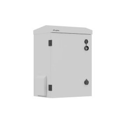 RACK CABINET 10" WALL/POLE-MOUNT IP55 HERMETIC 340X250X500 GREY LANBERG (ASSEMBLED)