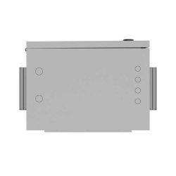 RACK CABINET 10" WALL/POLE-MOUNT IP55 HERMETIC 340X250X500 GREY LANBERG (ASSEMBLED)