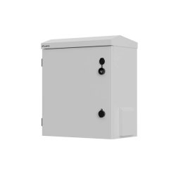 RACK CABINET 10" WALL/POLE-MOUNT IP55 HERMETIC 420X300X500 GREY LANBERG (ASSEMBLED)