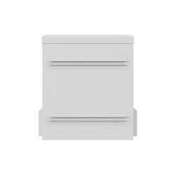 RACK CABINET 10" WALL/POLE-MOUNT IP55 HERMETIC 420X300X500 GREY LANBERG (ASSEMBLED)