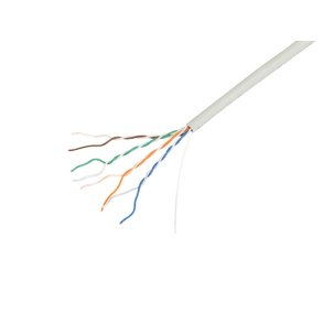 LAN CABLE CAT.5E UTP 305M SOLID CU LSZH GREY CPR + FLUKE PASSED LANBERG