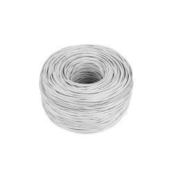 LAN CABLE CAT.5E UTP 305M SOLID CU LSZH GREY CPR + FLUKE PASSED LANBERG
