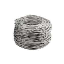 LAN CABLE CAT.5E UTP 305M SOLID CU LSZH GREY CPR + FLUKE PASSED LANBERG