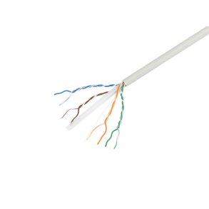 LAN CABLE CAT.6 UTP 305M SOLID CU LSZH GREY CPR + FLUKE PASSED LANBERG