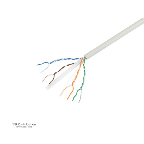 LAN CABLE CAT.6 UTP 305M SOLID CU LSZH GREY CPR + FLUKE PASSED LANBERG