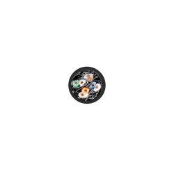 LAN CABLE CAT.7 SFTP 305M SOLID OUTDOOR CU BLACK FLUKE PASSED LANBERG