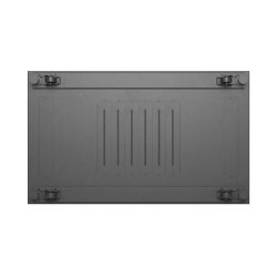 RACK CABINET 19" FREE-STANDING 27U/600X1000 (FLAT PACK) WITH MESH DOOR BLACK LANBERG