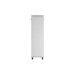 RACK CABINET 19" FREE-STANDING 42U/600X1000 (FLAT PACK) WITH GLASS DOOR LCD GREY LANBERG