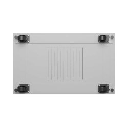 RACK CABINET 19" FREE-STANDING 42U/600X1000 (FLAT PACK) WITH GLASS DOOR LCD GREY LANBERG