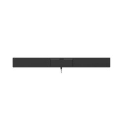 19" DRAWER 1U/483X270MM MAX LOAD CAPACITY UP TO 30KG ASSEMBLY BLACK LANBERG